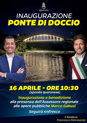 Inaugurazione Ponte di Doccio