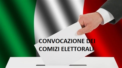 Decreto convocazione comizi elettorali
